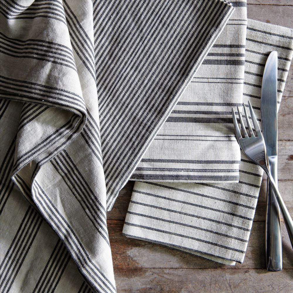 Yarn-Dyed Napkin Set | West Elm