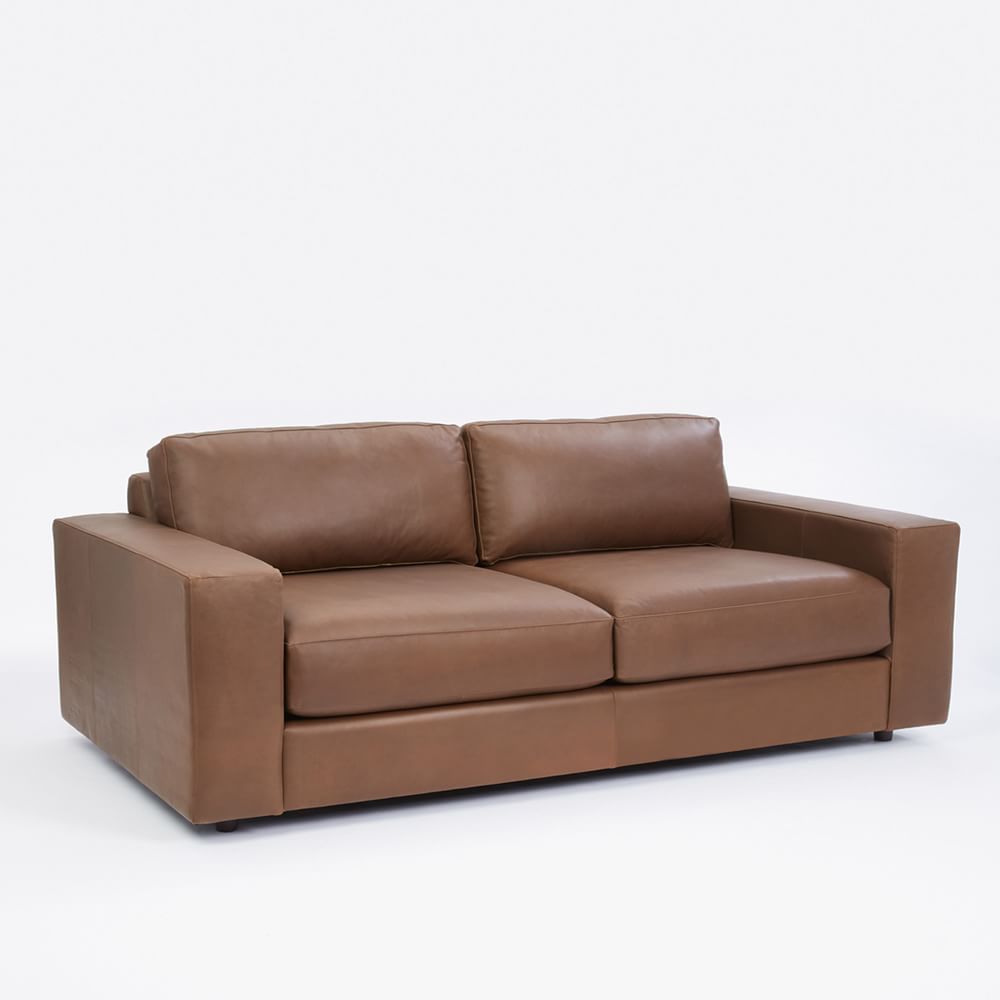 Urban Leather Sofa (73"85") West Elm