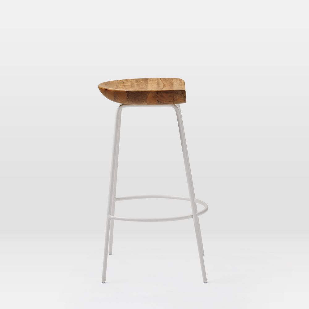 Alden Bar & Counter Stools White West Elm