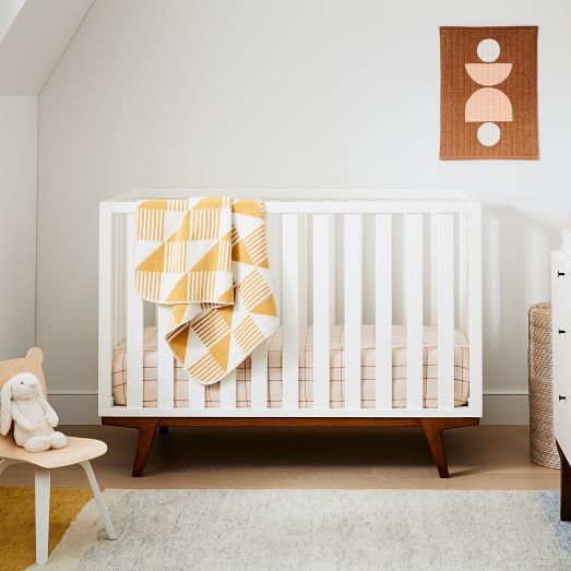 Modern Convertible Baby Crib