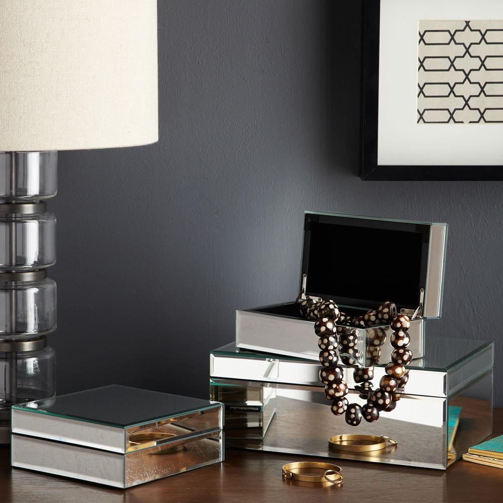 Mirrored Jewelry Box West Elm