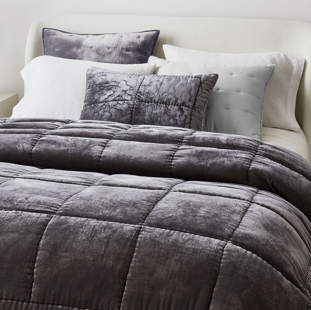 Lush Velvet Comforter & Shams | West Elm