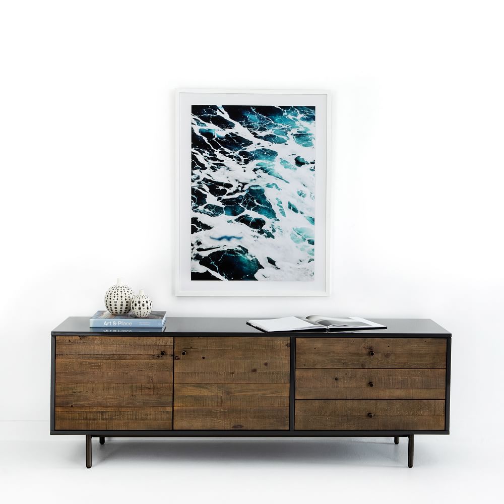 Stormy Sea Framed Wall Art West Elm