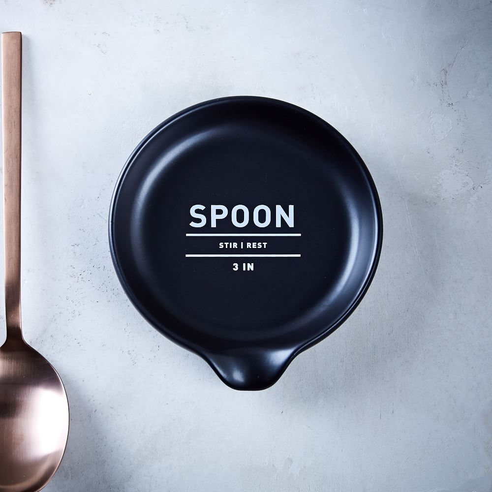 Utility Spoon Rest Black West Elm