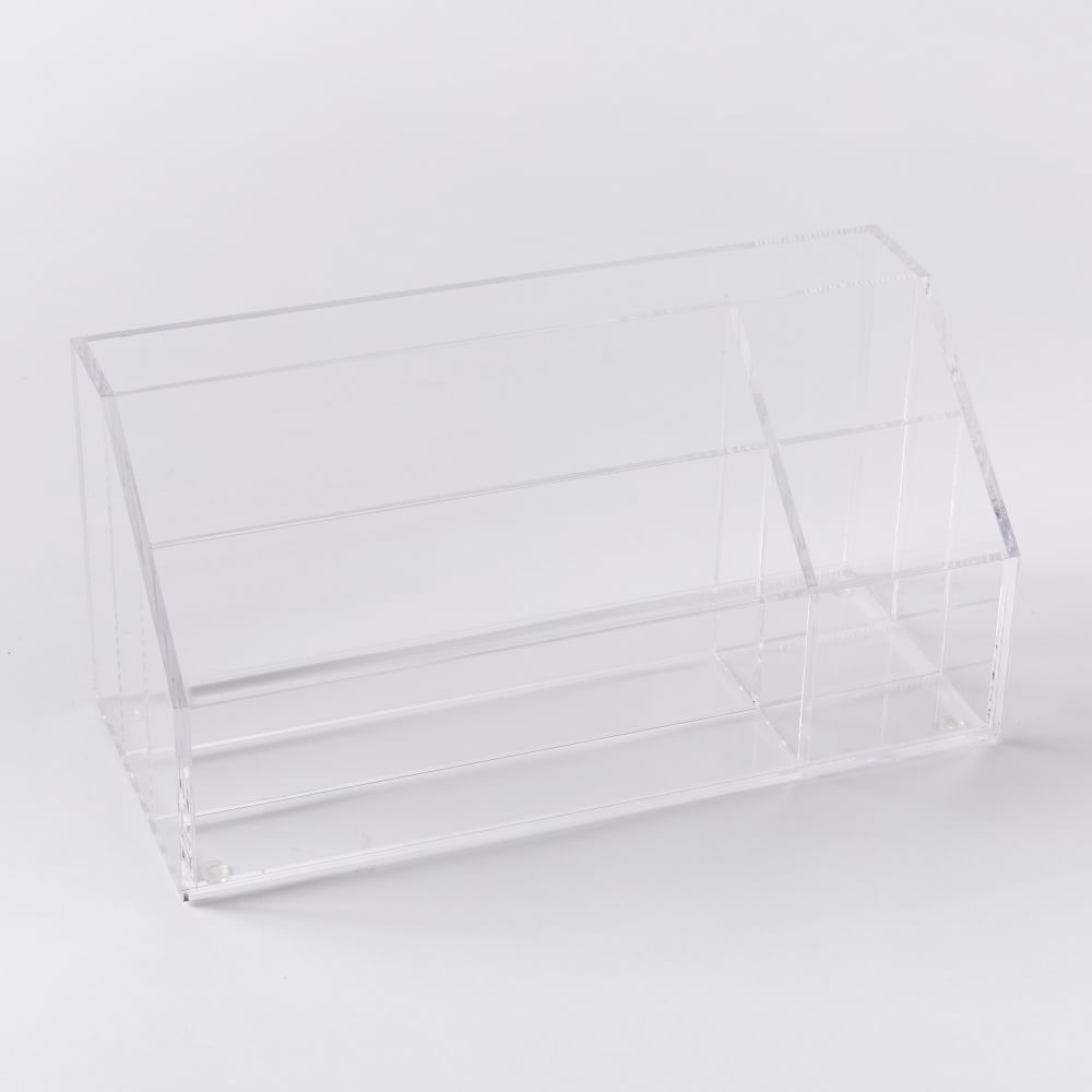 Acrylic Desk Accessories Clear West Elm   Acrylic Office Accessories Clear Z 