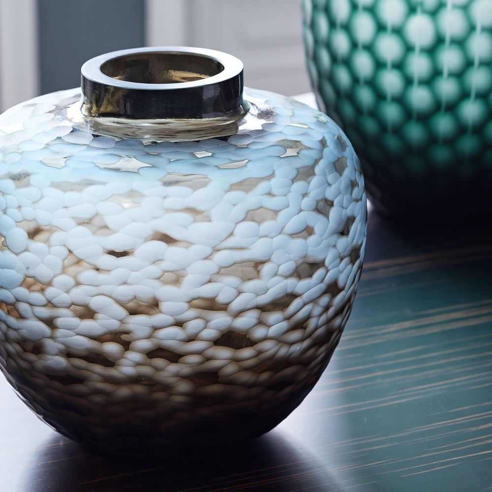 Patterned Glass Vases West Elm