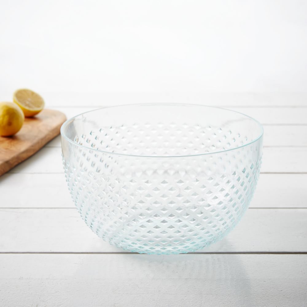 Acrylic Hobnail Serve Bowls West Elm