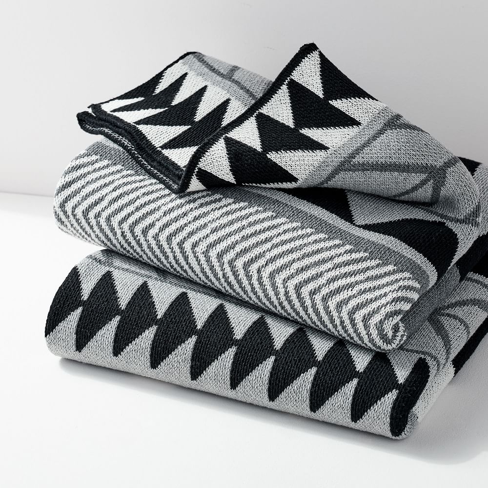 Happy Habitat Recycled Cotton Throw Kenichi West Elm