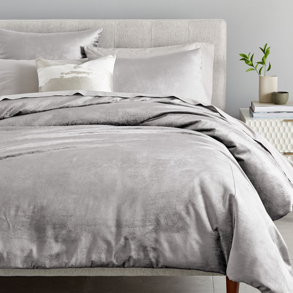 westelm velvet duvet