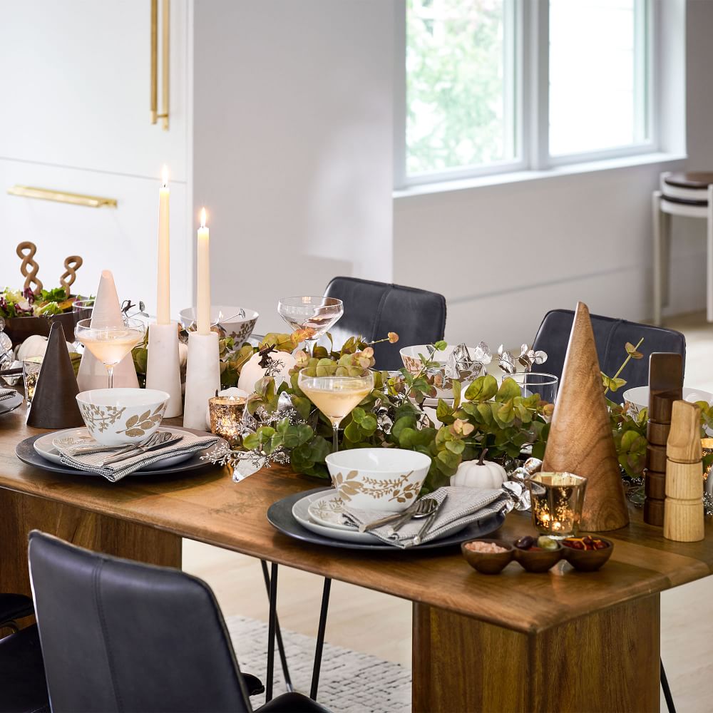 Richmond Stoneware Dinnerware Collection Wax Resist West Elm