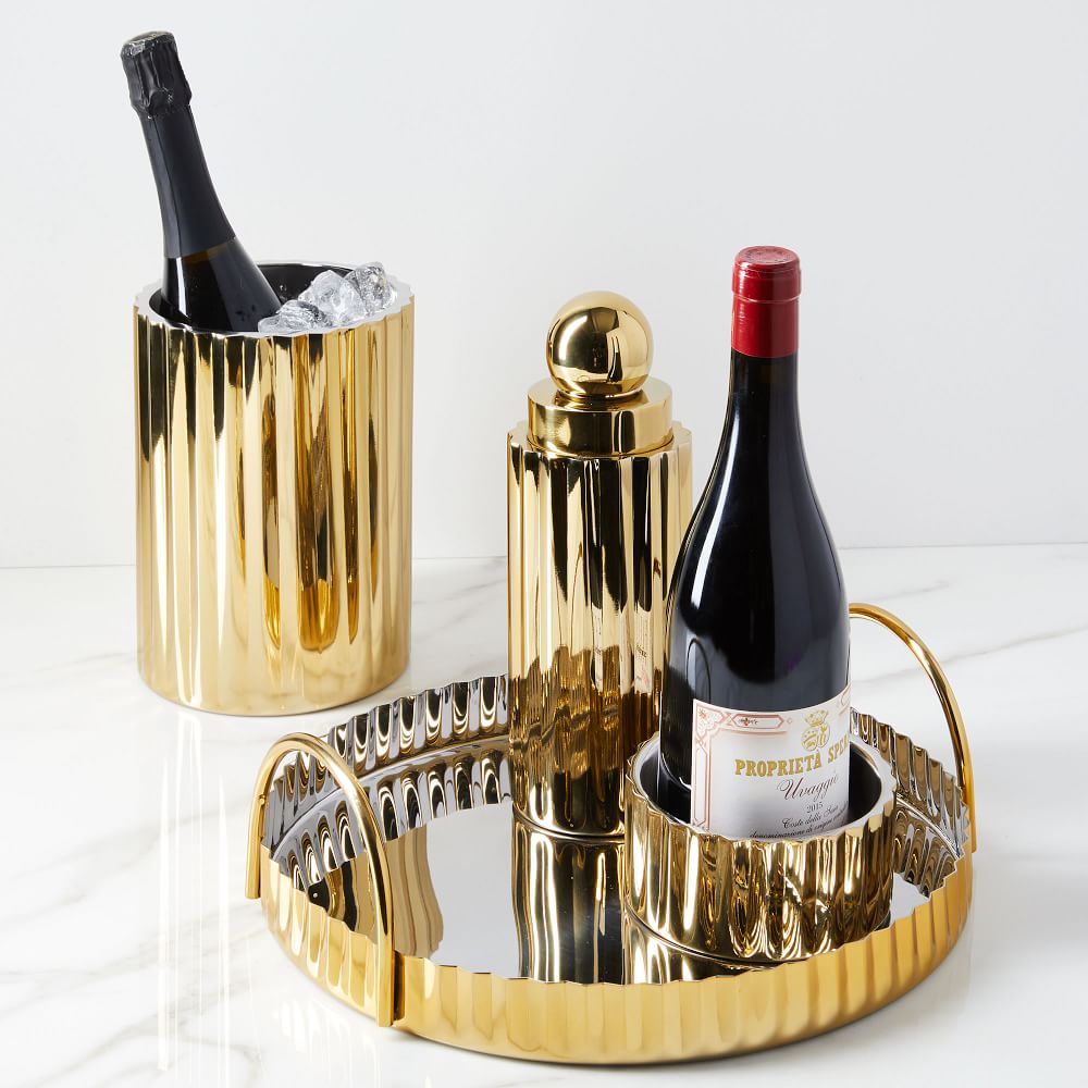 Corrugated Barware West Elm