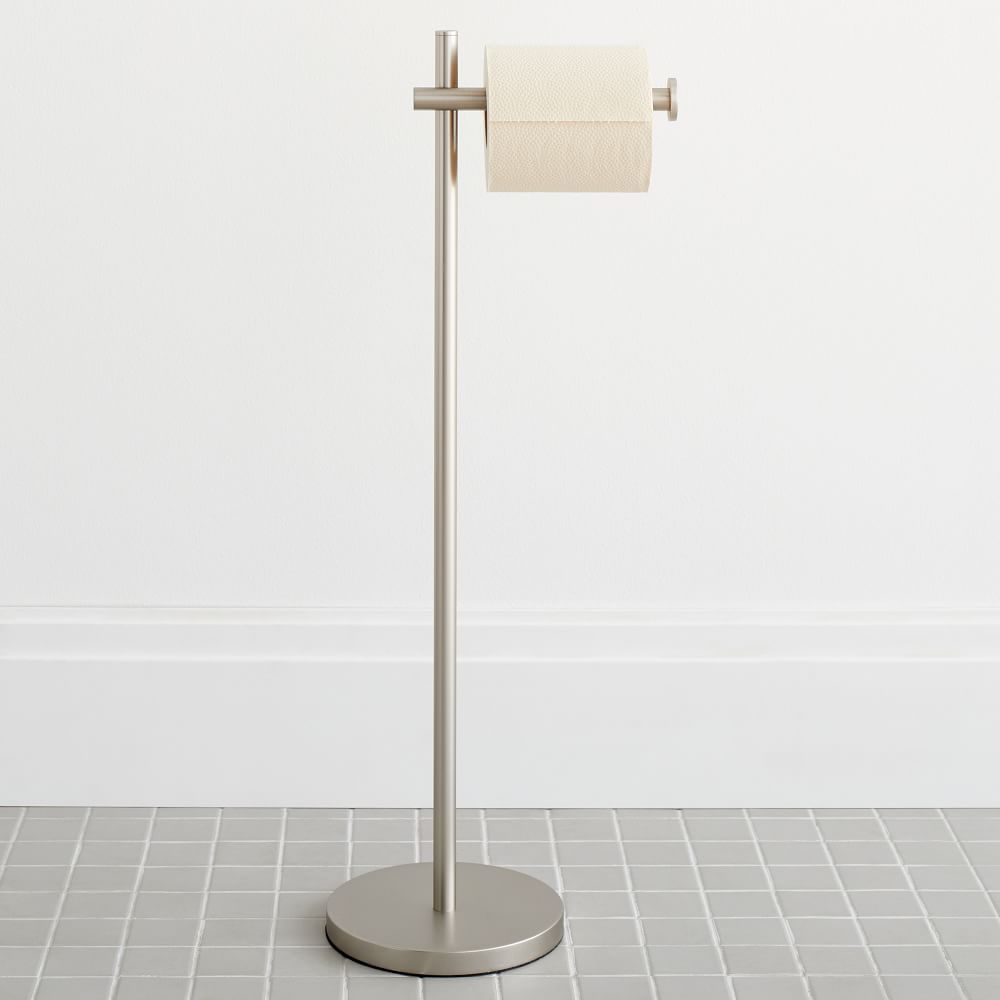 Modern Overhang Bathroom Freestanding Toilet Paper Holder West Elm