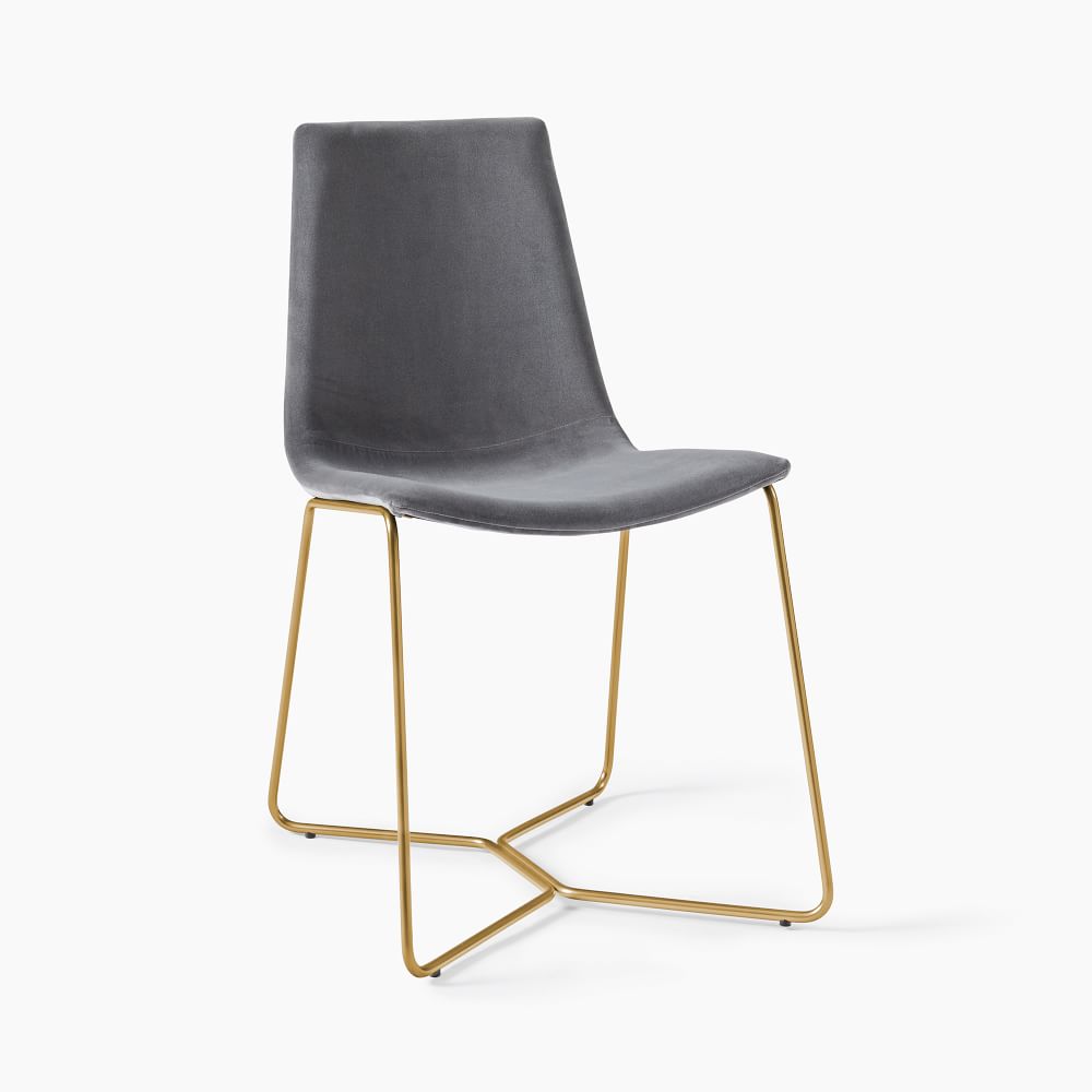 Slope Upholstered Kids Chair West Elm