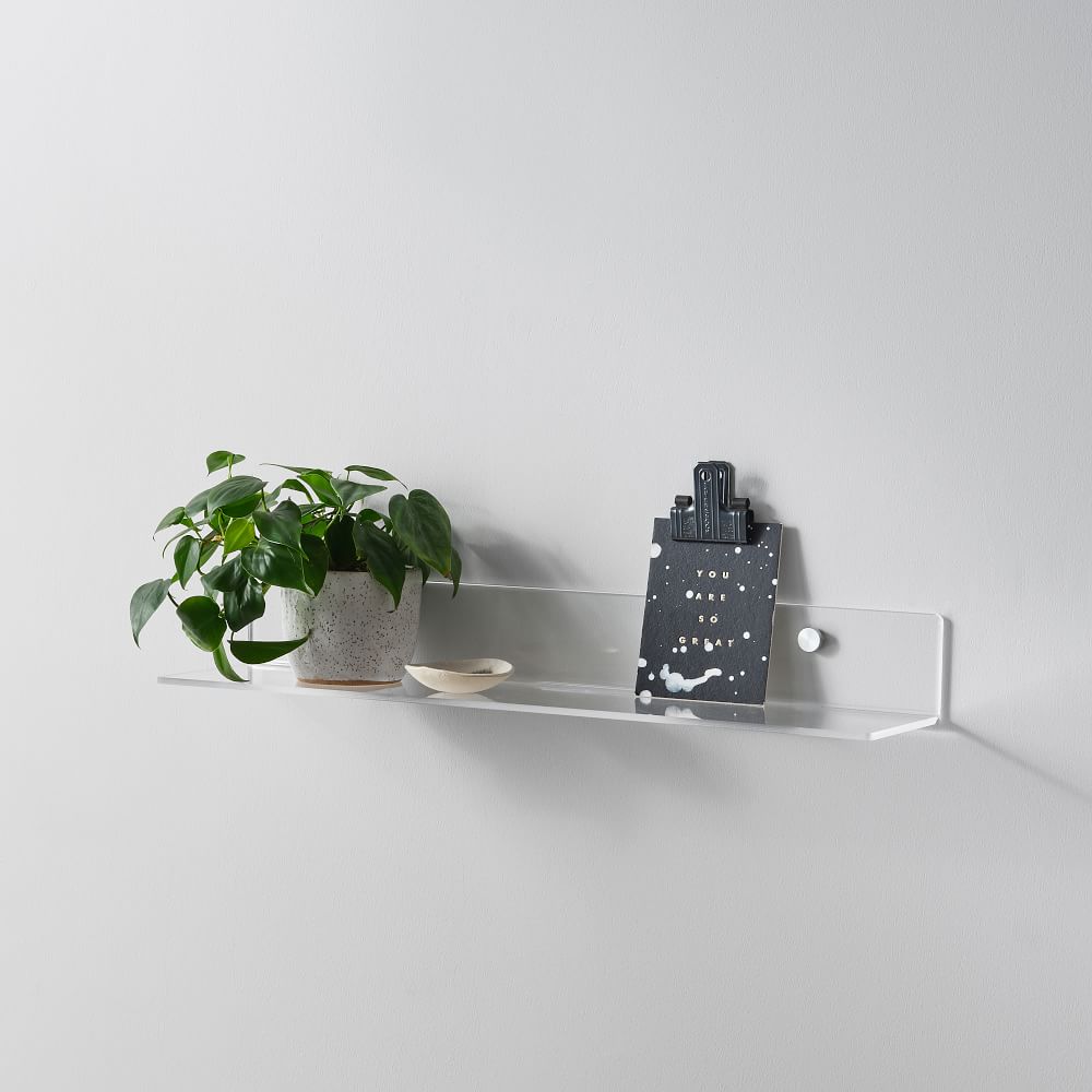 Acrylic Wall Shelf West Elm