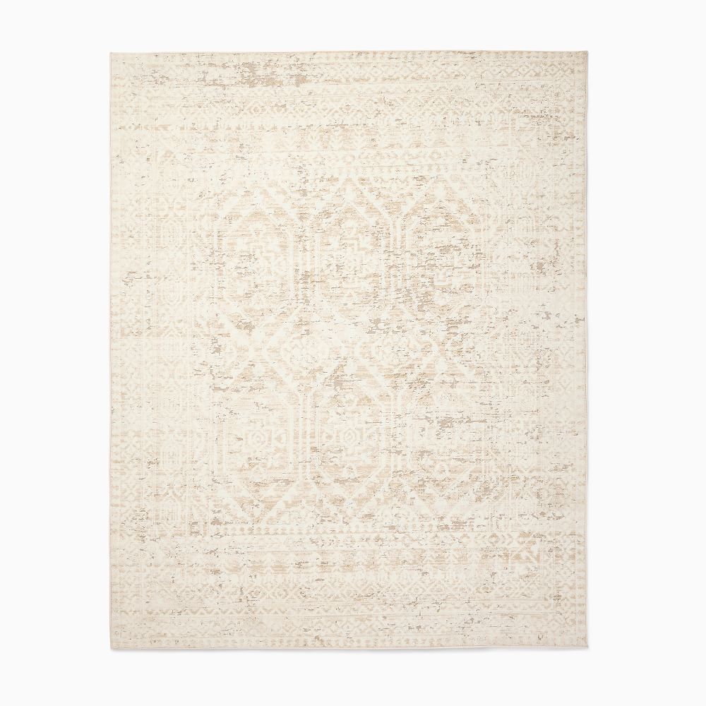 Reflected Emblem Easy Care Rug West Elm