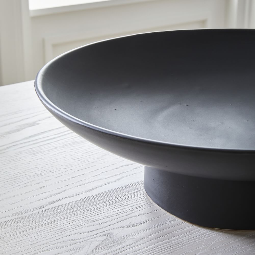 Pure Ceramic Footed Decorative Bowl West Elm