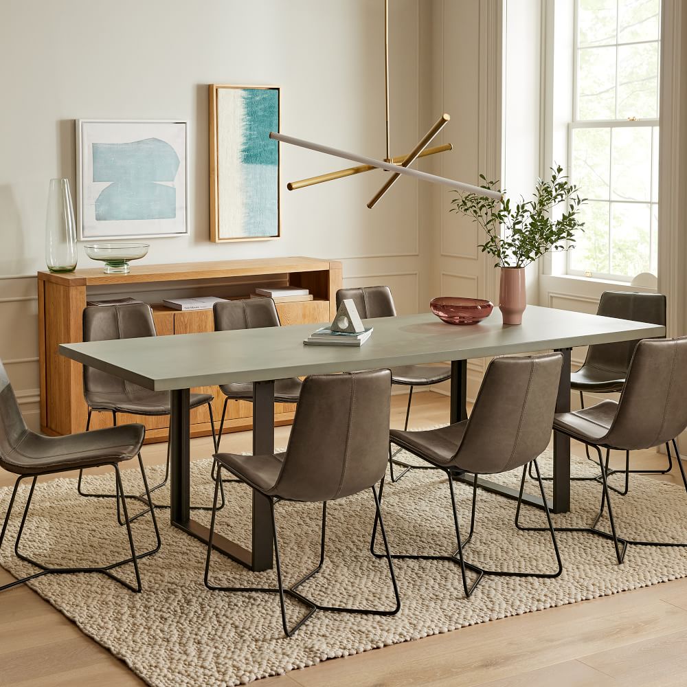 Tompkins Industrial Dining Table (74", 94") West Elm