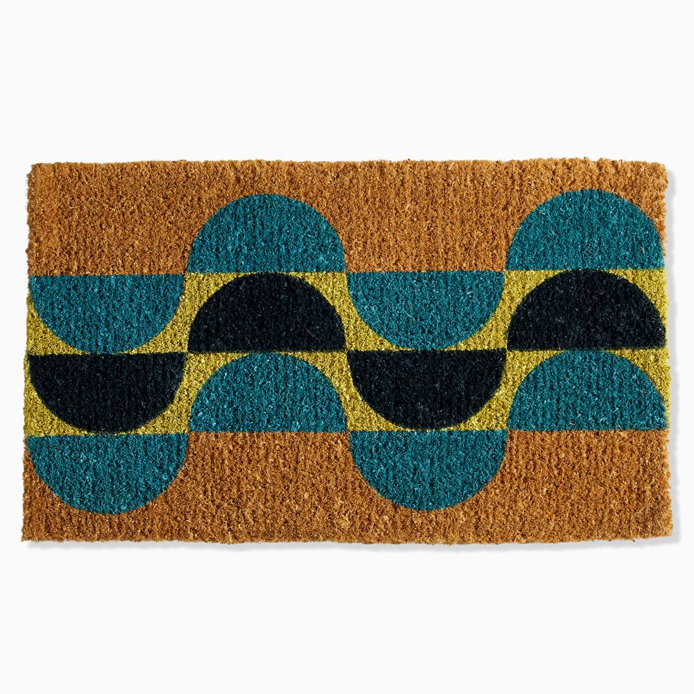 Half Circles Doormat West Elm