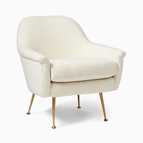 Phoebe Chair - Metal Legs | West Elm