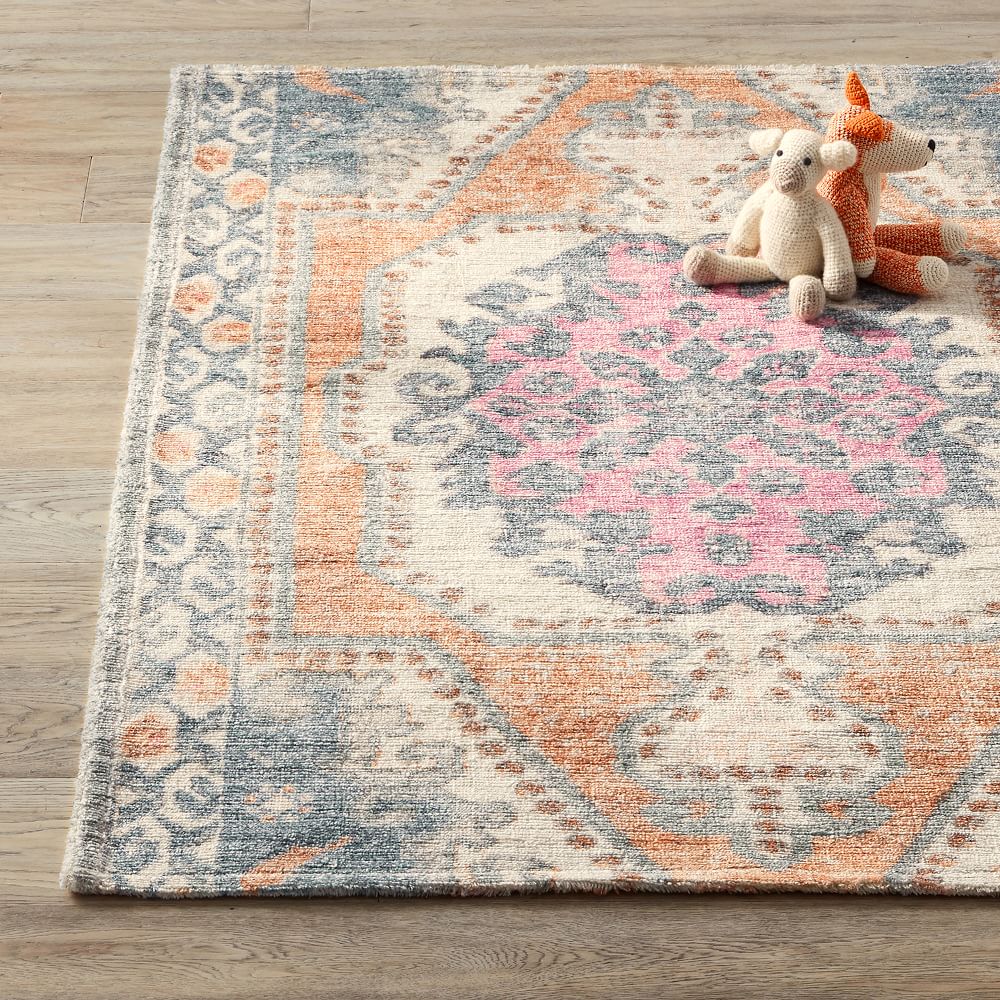 Washable Palmer Nursery Rug West Elm