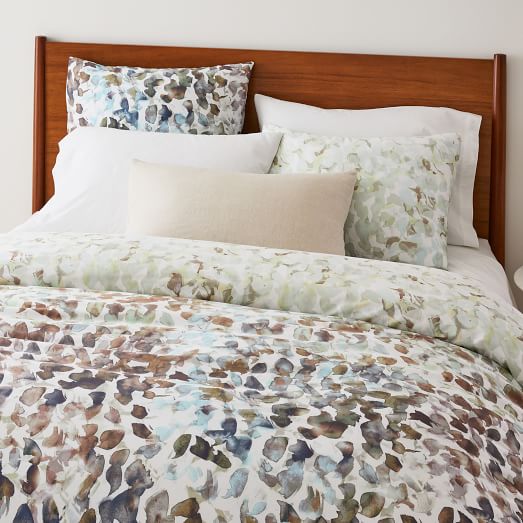 west elm floral duvet