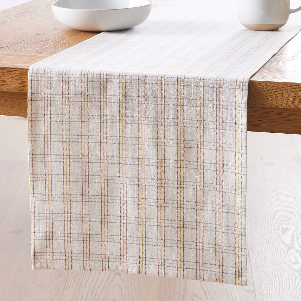 Heather Taylor Home Plaid Table Runners | West Elm