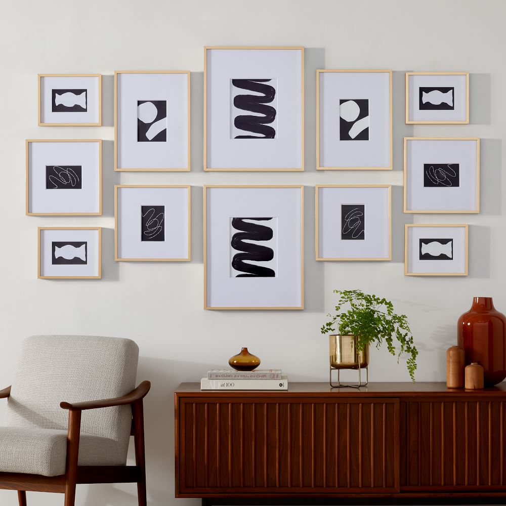 The Collector Tall Gallery Frames Set (Set of 12) | West Elm
