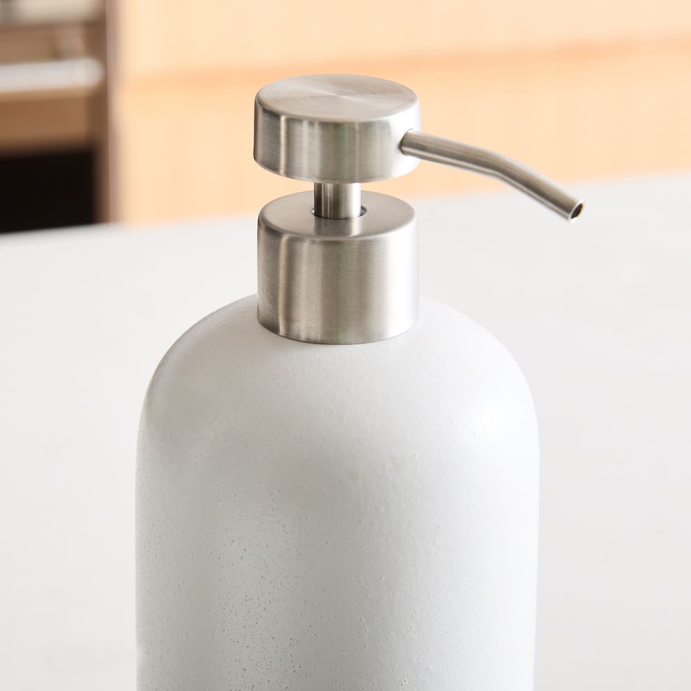 Kaloh Stoneware Soap/Lotion Pump | West Elm