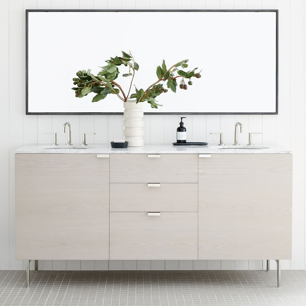 Delphine Double Bathroom Vanity (72") | West Elm