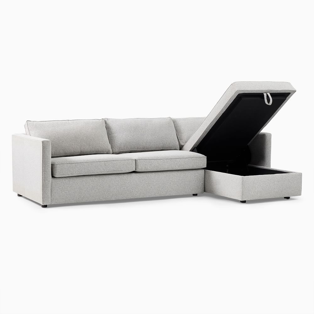 Harris 2Piece Sleeper Sectional w/ Storage Chaise (109") West Elm
