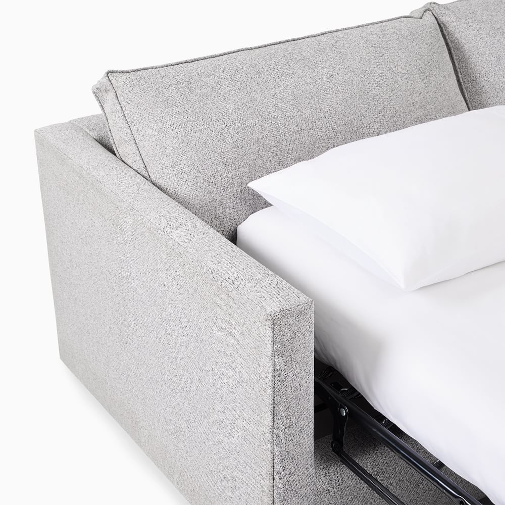 Harris 2-Piece Sleeper Sectional w/ Storage Chaise (109") | West Elm