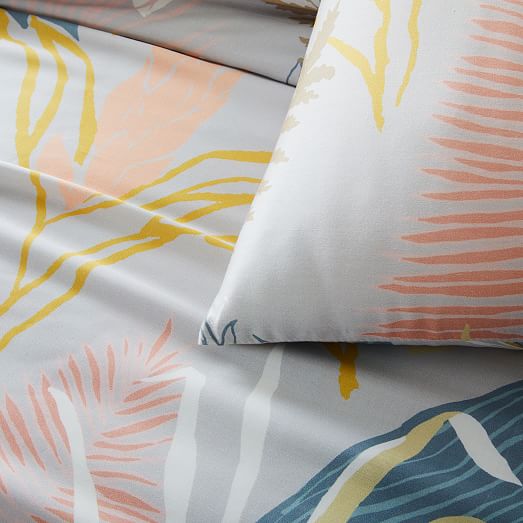 west elm floral duvet