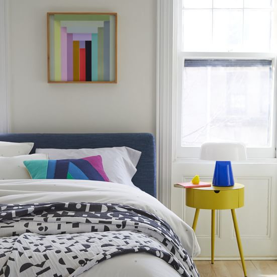 Colorblock Lacquer Square Dimensional Wall Art by Margo Selby West Elm