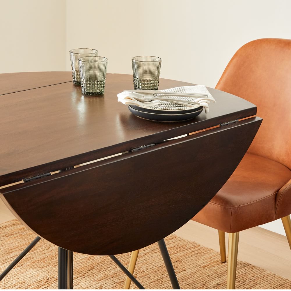 Jules Drop Leaf Expandable Dining Table (22"42") West Elm