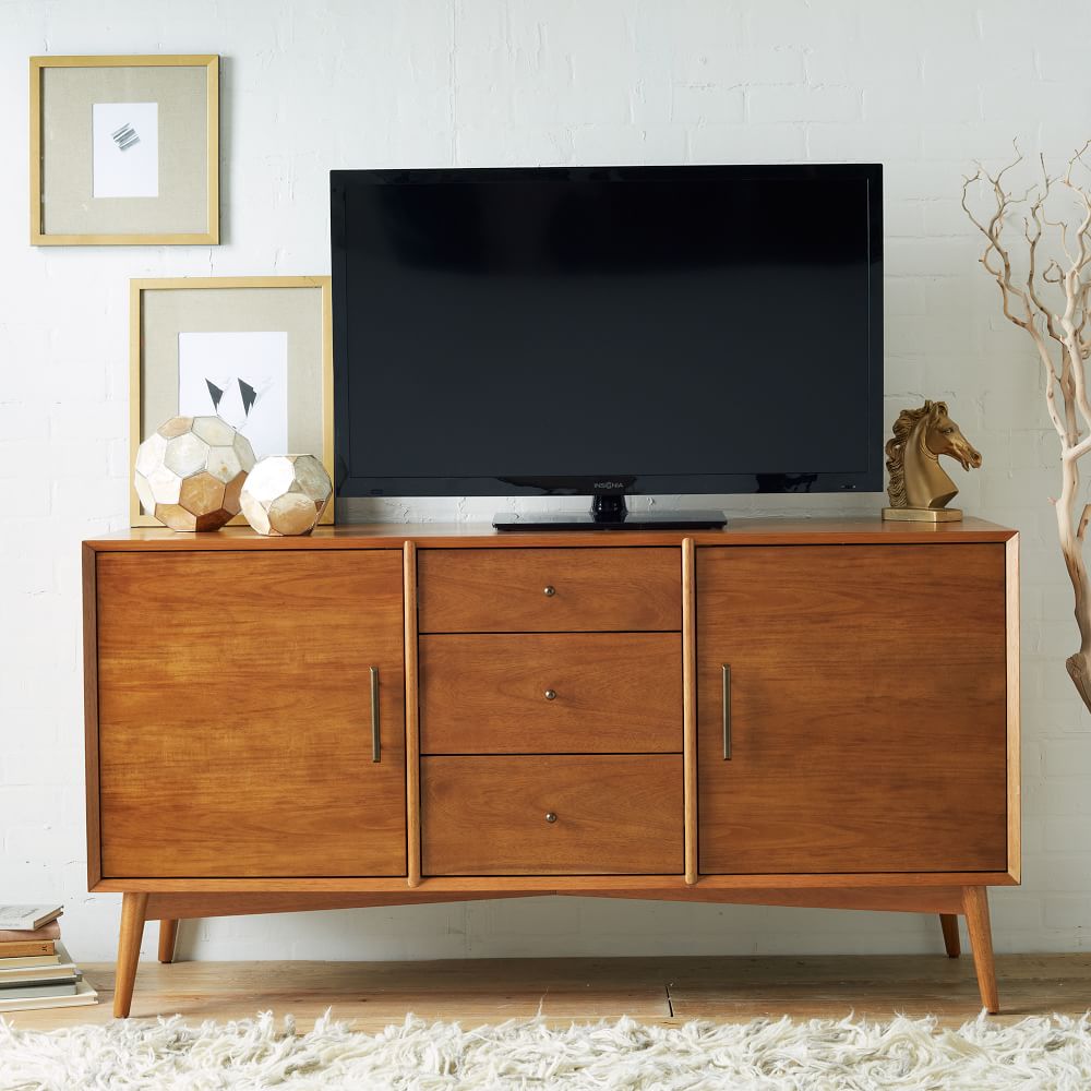 A west elm Mid-Century Media Console (58")
