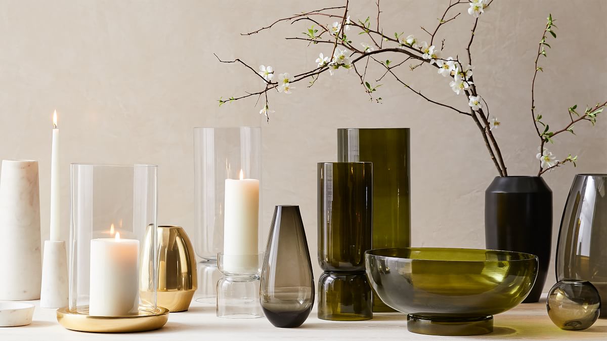 Foundations Clear Glass Centrepiece Bowl West Elm