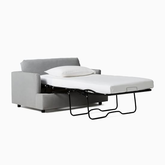 Haven Chair and a Half Twin Sleeper West Elm