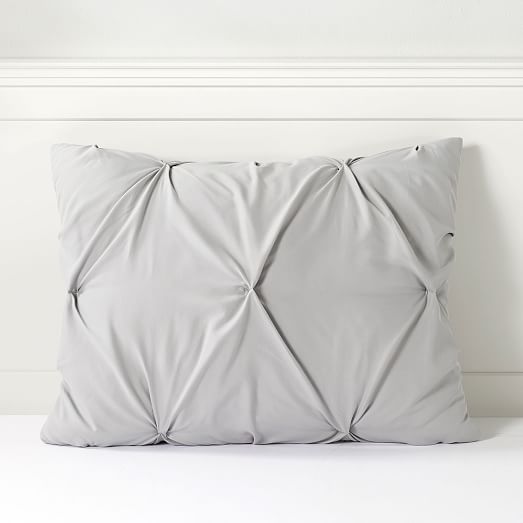 west elm pintuck comforter