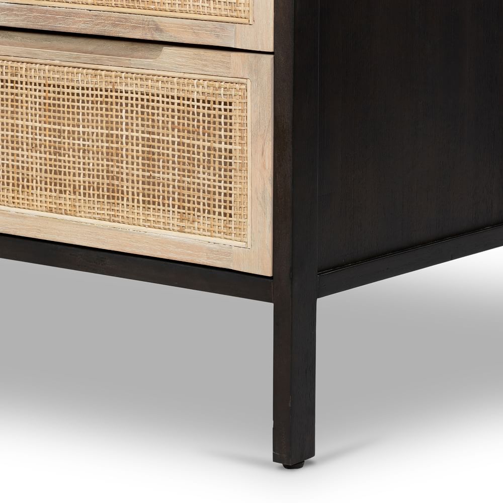 Modern Rattan 5-Drawer Dresser (33") | West Elm