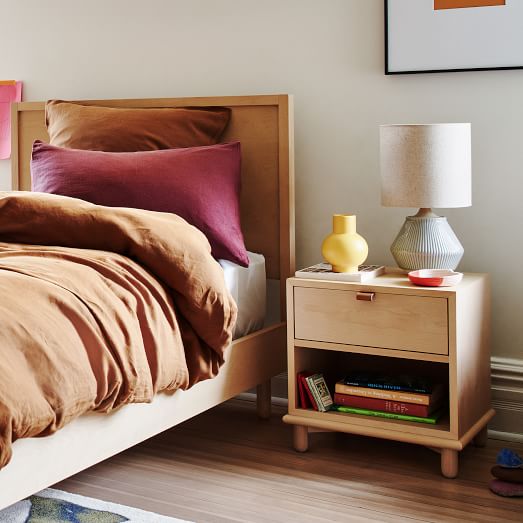 Nash Loft Bed w/ Desk Natural West Elm