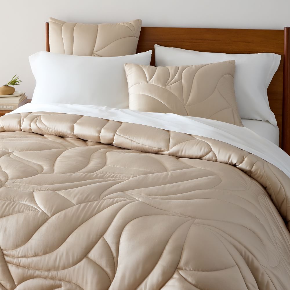 Silky TENCEL™ Petals Comforter & Shams West Elm