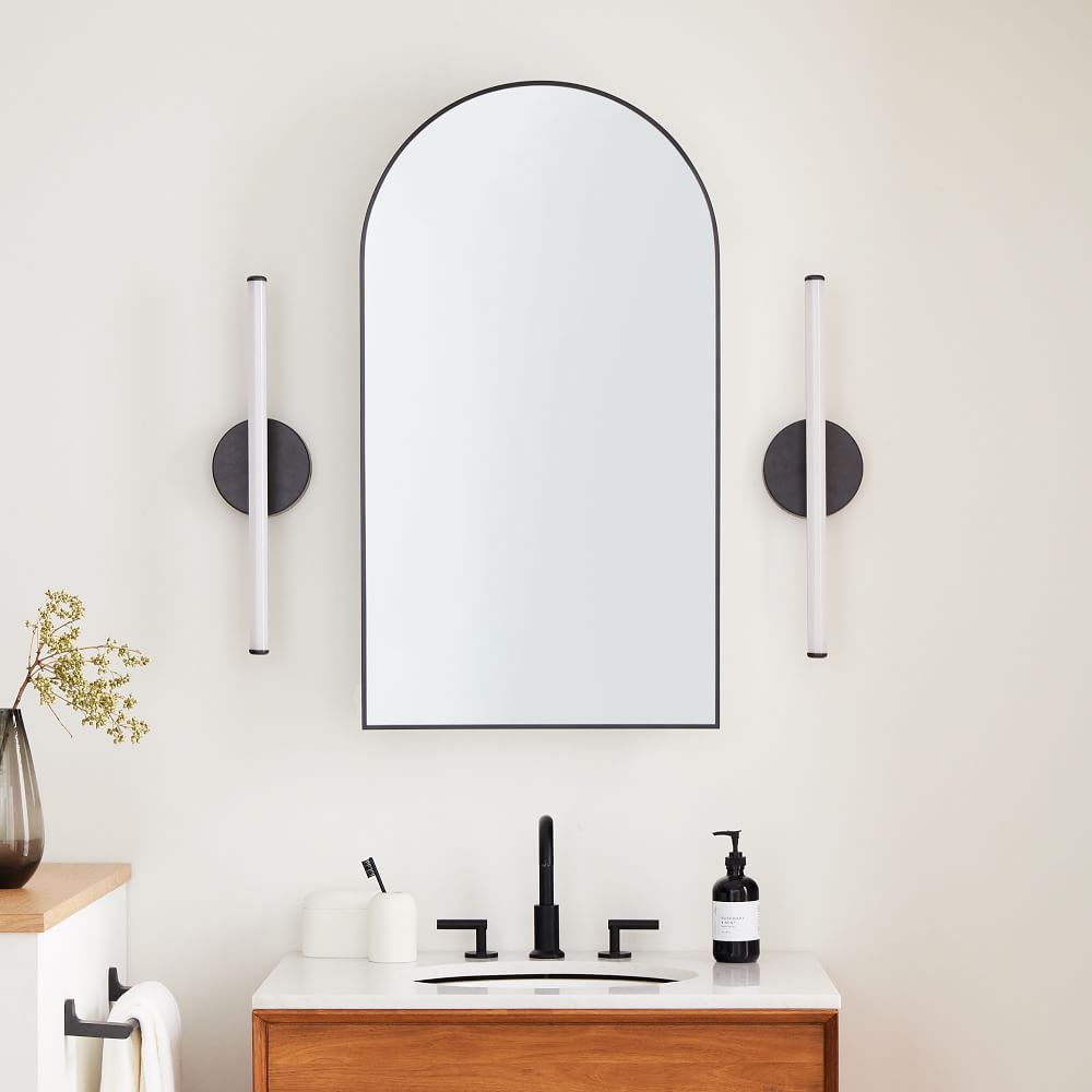 Arched Metal Framed Medicine Cabinet | West Elm