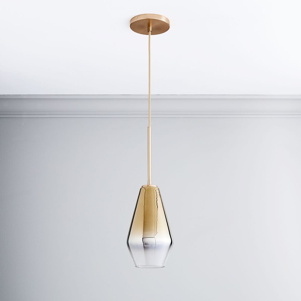 the range ombre glass pendant