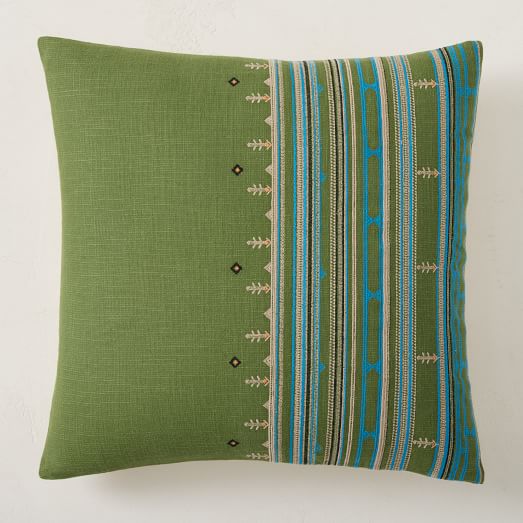 Embroidered Pillow Cover Embroidered Pillow Case West Elm