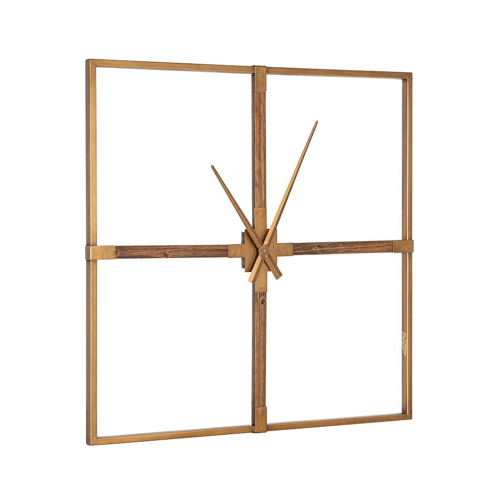 Rustic Wall Clock West Elm