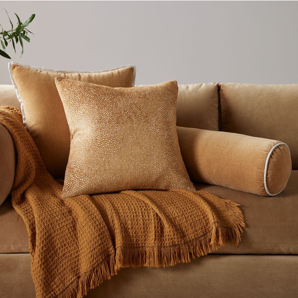 Classic Cotton Velvet Pillow Cover West Elm