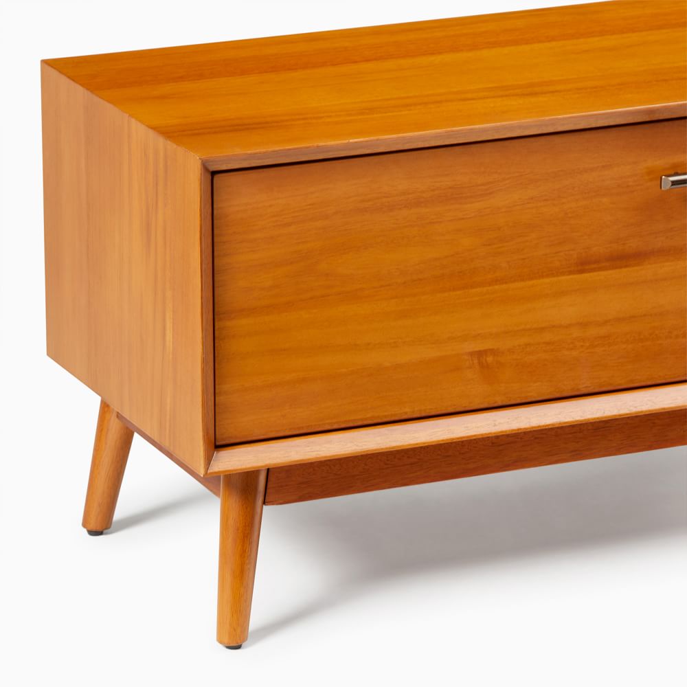 MidCentury Shoe Storage Bench West Elm