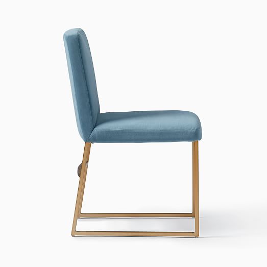 freedom velvet dining chair