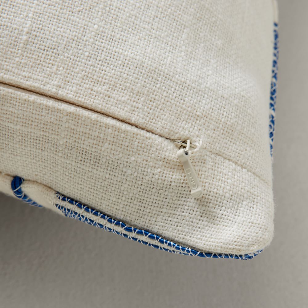 Embroidered Blank Shapes Pillow Covers 20" x 20" West Elm