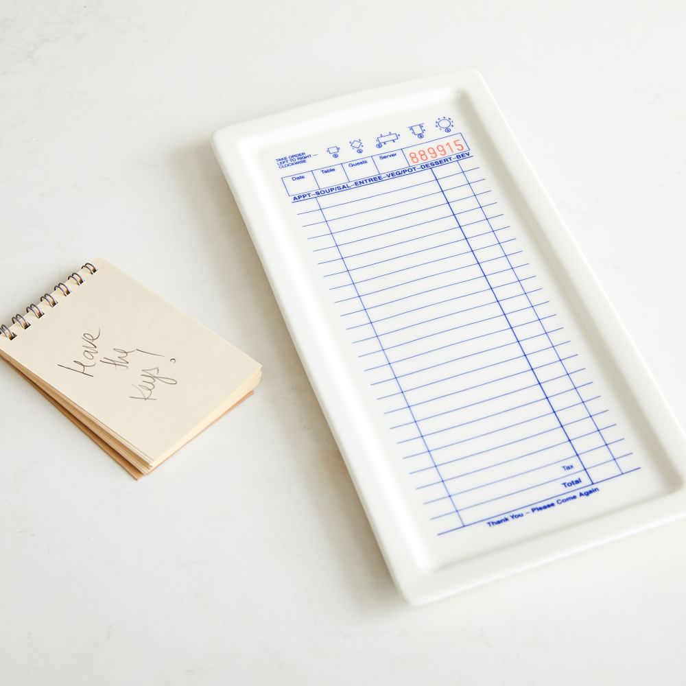 Fishs Eddy Guest Check Tray West Elm